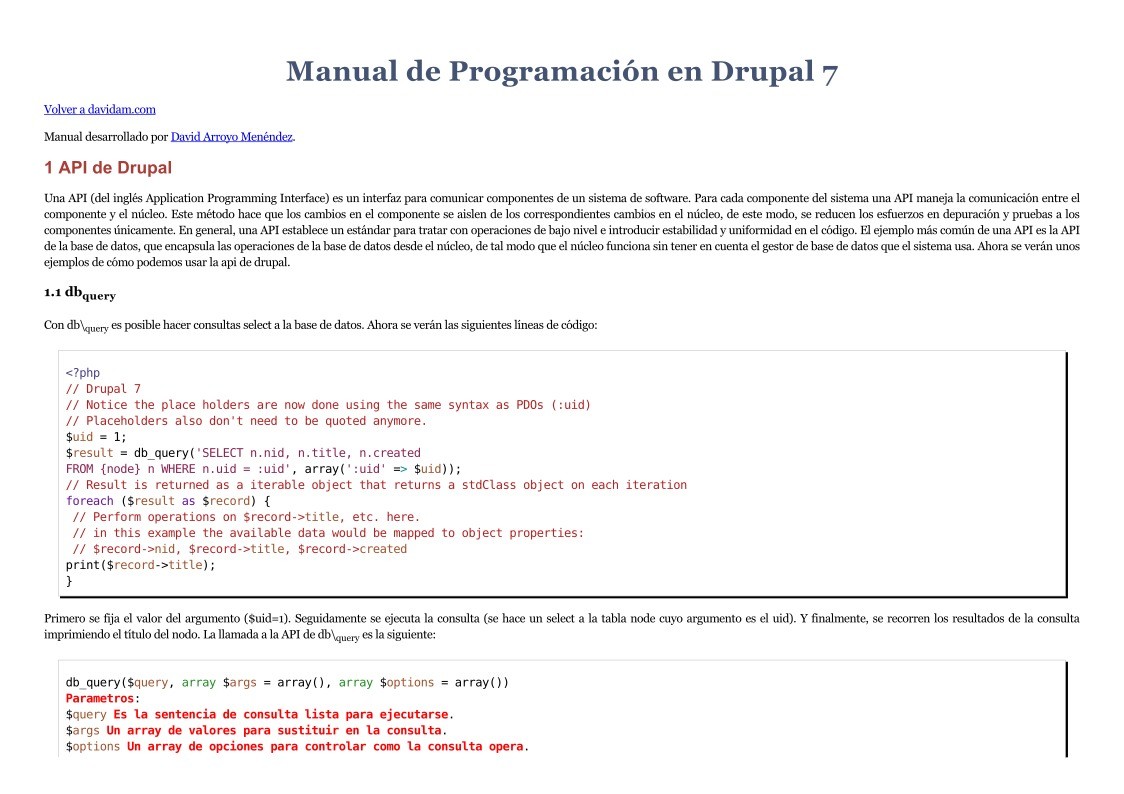 Imágen de pdf Manual de Programacion en Drupal 7